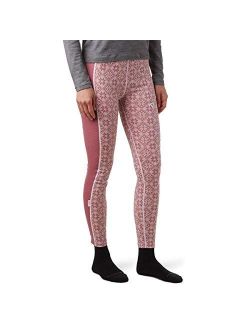 Women's Rose Base Layer Bottoms- 100% Merino Wool Thermal Pants