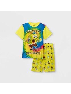 Boys' SpongeBob SquarePants 2pc Pajama Set - Yellow