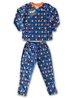 Polyester Pajama Set For Boys