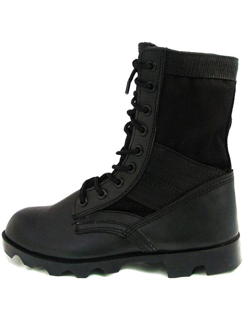 Men's Jungle Boots GI Type Tactical Combat Military Lace up Work Shoes