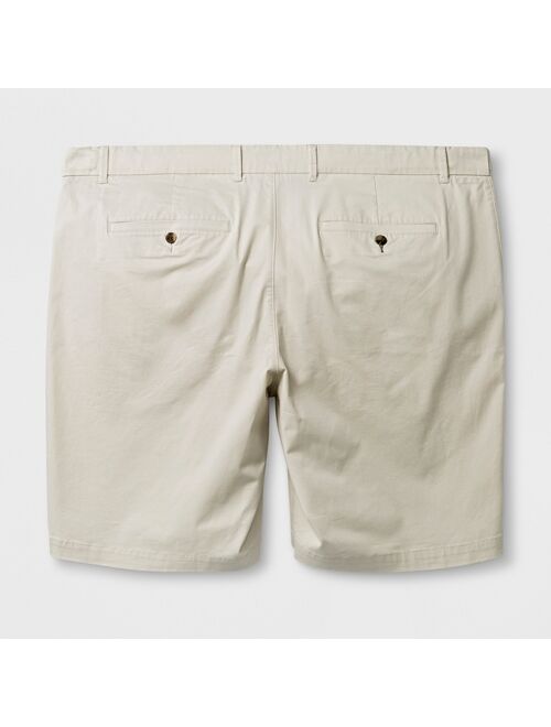Men's Big & Tall 10.5" Linden Flat Front Shorts - Goodfellow & Co&#153;