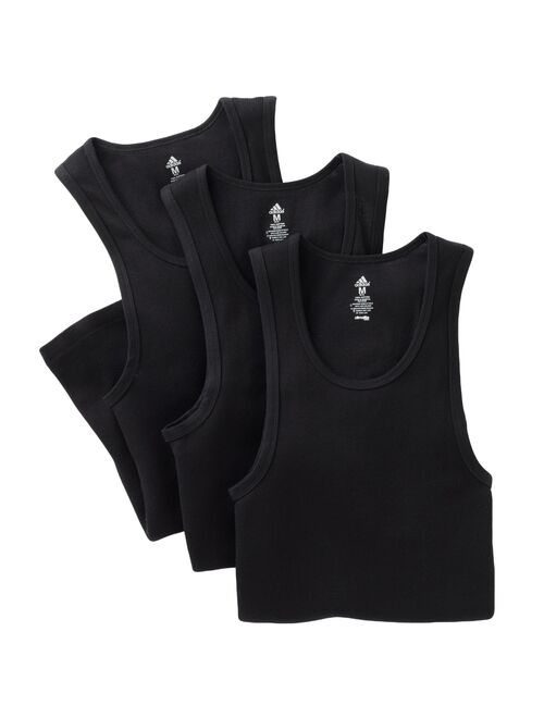 Men's adidas 3-pack Climalite Athletic Comfort A-Shirt Tank Top