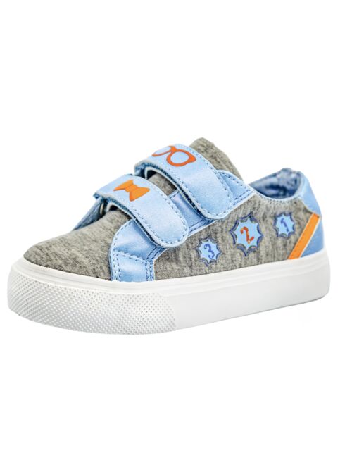 Blippi Shoes - Boys and Girls Velcro Blippi Sneaker (Toddler/Little Kid), Size 6