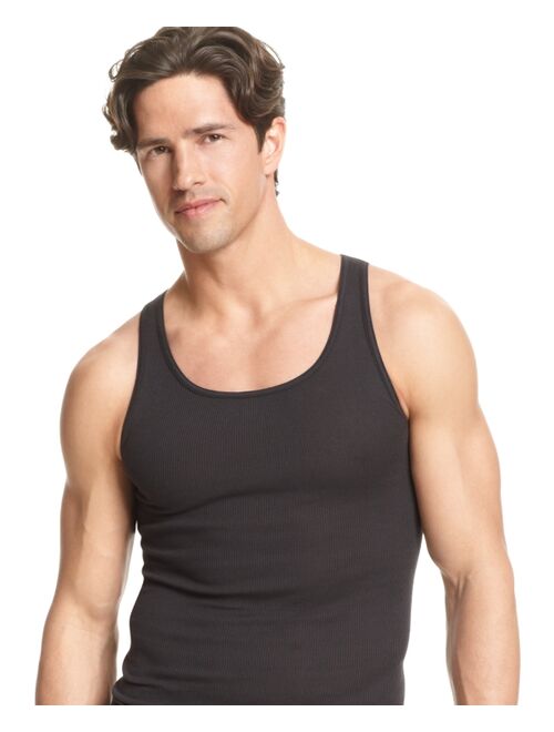 Alfani Men's Underwear Tagless A-Shirt Tank Top 4 Pack