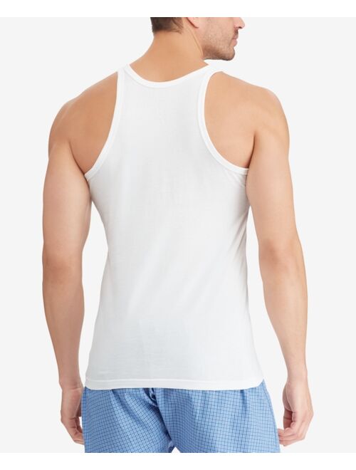 Polo Ralph Lauren Men's 3-Pk. Slim Fit Classic Tank Tops A-Shirt