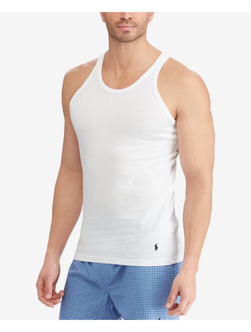 Polo Ralph Lauren Men's 3-Pk. Slim Fit Classic Tank Tops A-Shirt