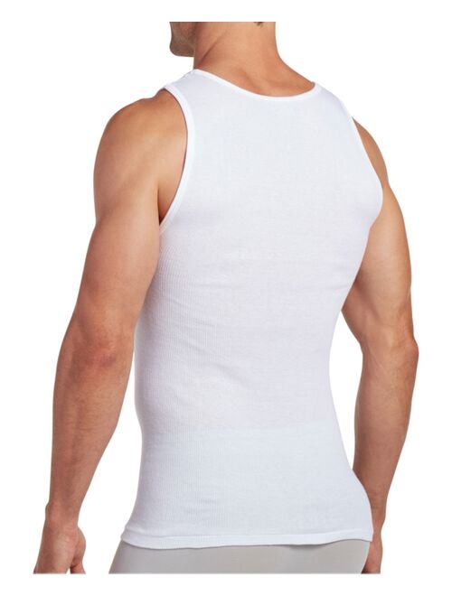 Jockey Men's Big & Tall Classic Ribbed Tagless A-Shirt 2 Pack