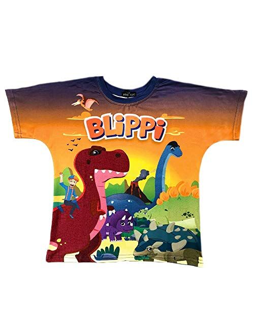 Blippi Child Dinosaur Shirt for Kids