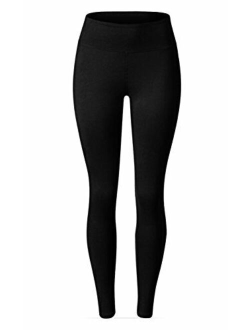 SATINA #1 High Waisted Buttery Soft Leggings | Regular and Plus Size | 22 Col...