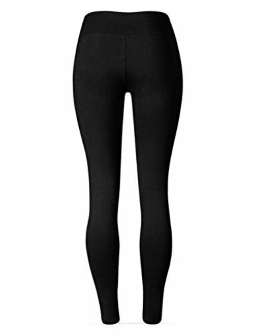 SATINA #1 High Waisted Buttery Soft Leggings | Regular and Plus Size | 22 Col...