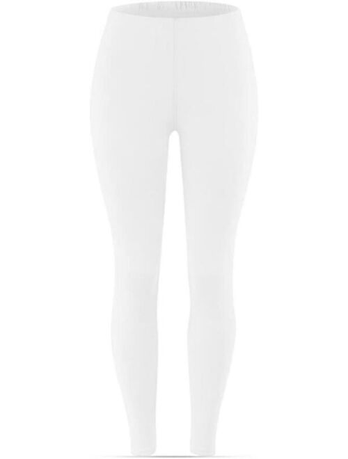 SATINA High Waisted Ultra Soft Leggings | 1" Waistband | 22 Colors