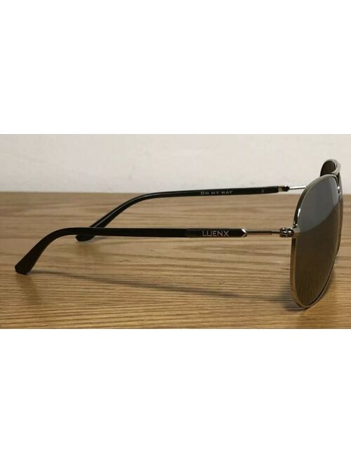 LUENX Men Aviator Sunglasses Polarized Women - UV 400 with case