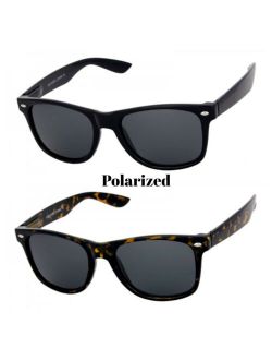 Gafas de Sol para Hombre Polarizadas HD Lentes para Conducir Proteccion UV Negro