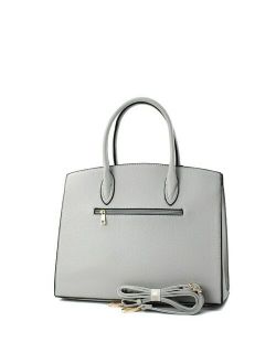 Fashion Faux Leather Handbag + Wallet