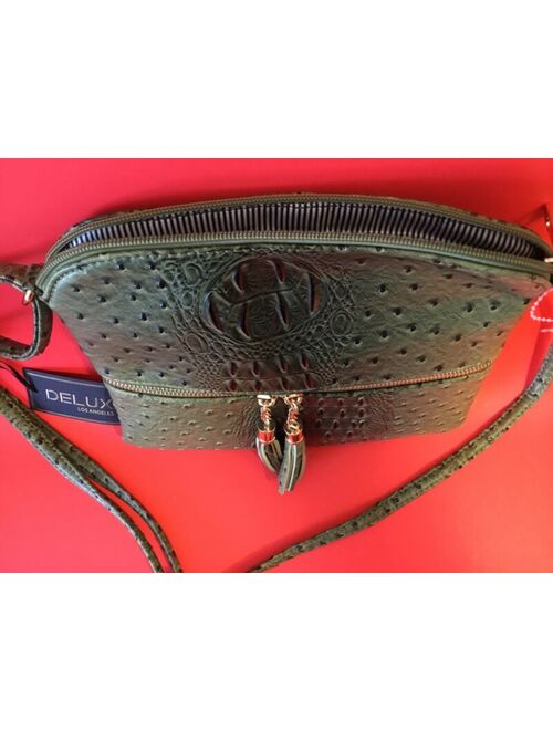 New DELUXITY Los Angeles Womens Handbag Green