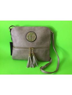 New DELUXITY Los Angeles Womens Handbag Beige