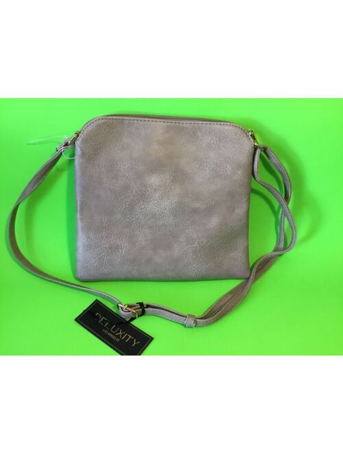 New DELUXITY Los Angeles Womens Handbag Beige