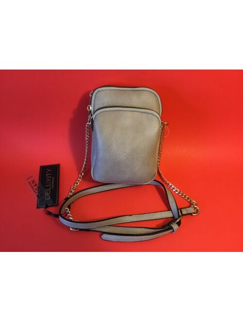 New DELUXITY Los Angeles Womens Handbag Beige