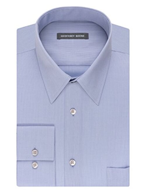 Geoffrey Beene Men's Regular Fit Long Sleeve Dress Shirt