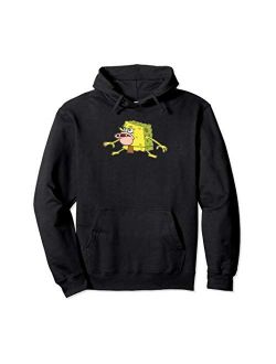 Spongebob Squarepants Caveman Meme Pullover Hoodie