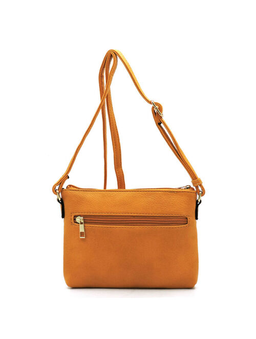 Deluxity Fashion Tassel Zip Cross-body Bag