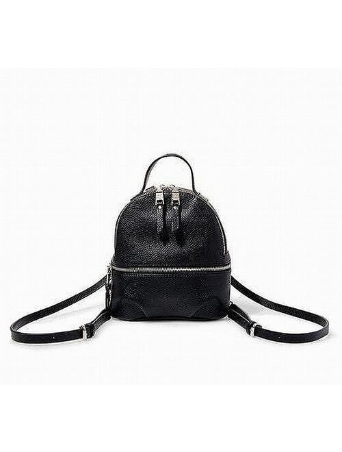 Steve Madden NEW Black Jacki Convertible Faux Leather Mini Backpack