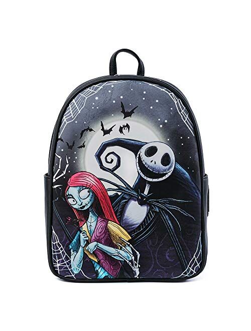 Loungefly Simply Meant to Be Jack and Sally Backpack