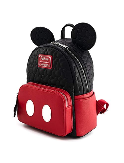 Disney Loungefly Mickey Mouse Quilted Mini Backpack