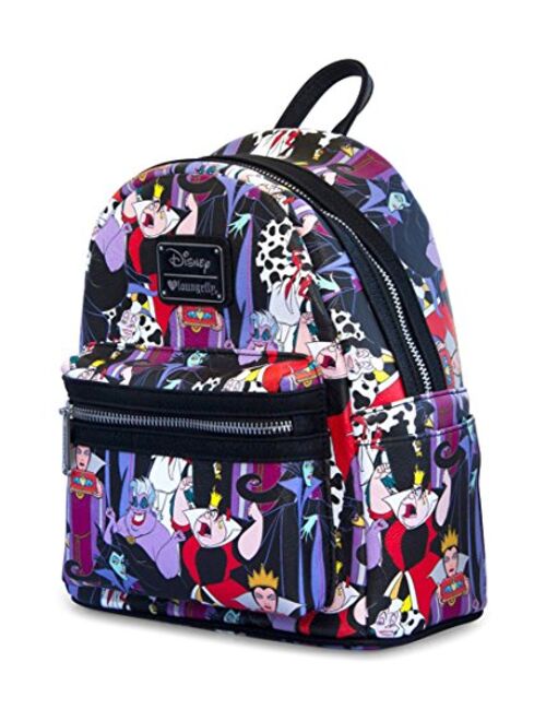 Loungefly Disney Villains Womens Mini Backpack