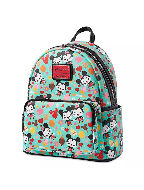 Mickey and Minnie Mouse Disney Parks Food Loungefly Mini Backpack