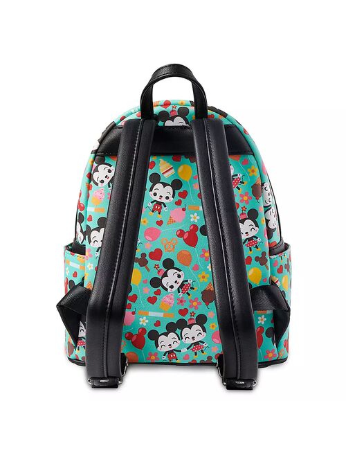 Mickey and Minnie Mouse Disney Parks Food Loungefly Mini Backpack