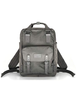 School Waterproof Backpack 14.9 inch College Vintage Travel Bag,14 inch Laptop for Student (187-02#)