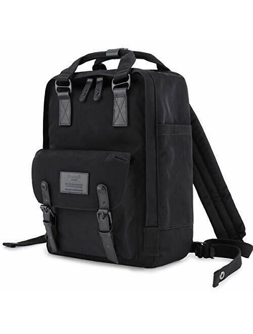Himawari Backpack Laptop Backpack College Backpack School Bag (Noble Black)