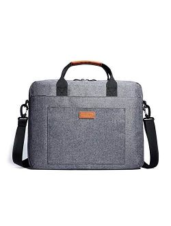 Laptop Bag, Notebook Briefcase Messenger Shoulder Bag for Dell Alienware/MacBook/Lenovo/HP, Travelling, Business
