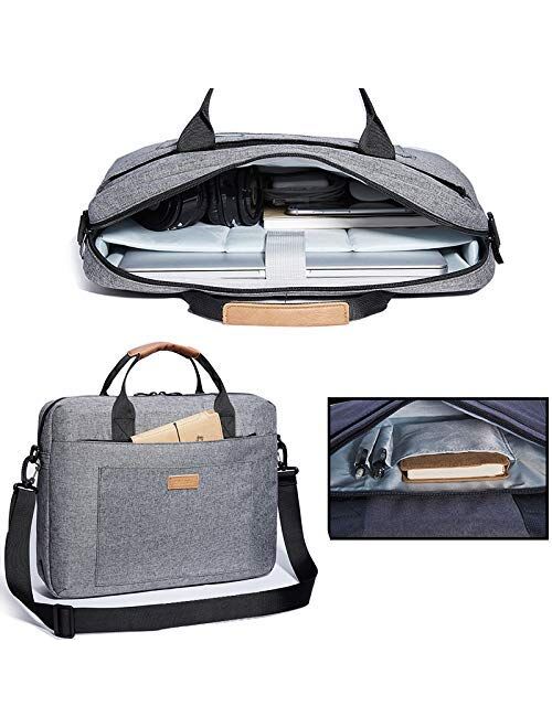 KALIDI Laptop Bag, Notebook Briefcase Messenger Shoulder Bag for Dell Alienware/MacBook/Lenovo/HP, Travelling, Business