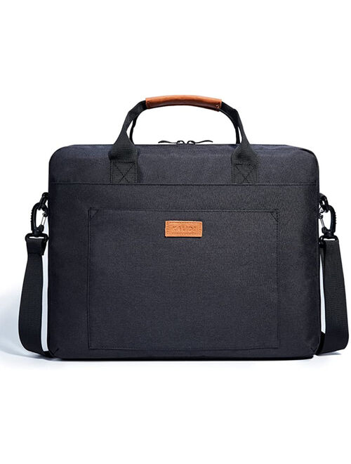 KALIDI Laptop Bag, Notebook Briefcase Messenger Shoulder Bag Black