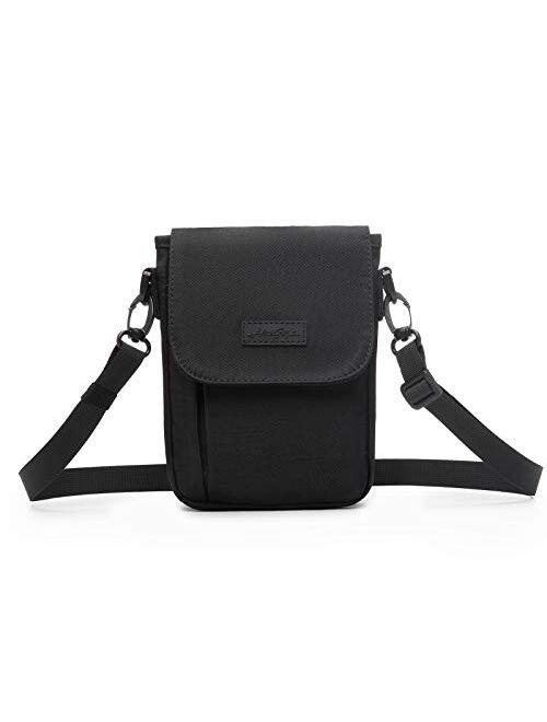 HotStyle 557s Mini Crossbody Cell Phone Bag, Lightweight for Travel, Fits iPhone Plus (5.5" Screen)