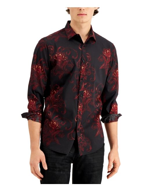 INC International Concepts INC Men's Gareth Floral Shirt, Created for Macy's