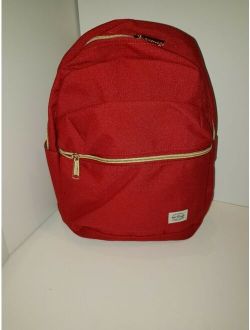 [HotStyle Basic Classic] red Backpack medium College School