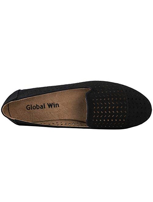GLOBALWIN Women's Catherine Slip On Loafer Flats