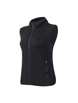 Golf Vests for Women Thermal Sleeveless Vests Outerwear with Pockets& Women Fleece Vest Lightweight