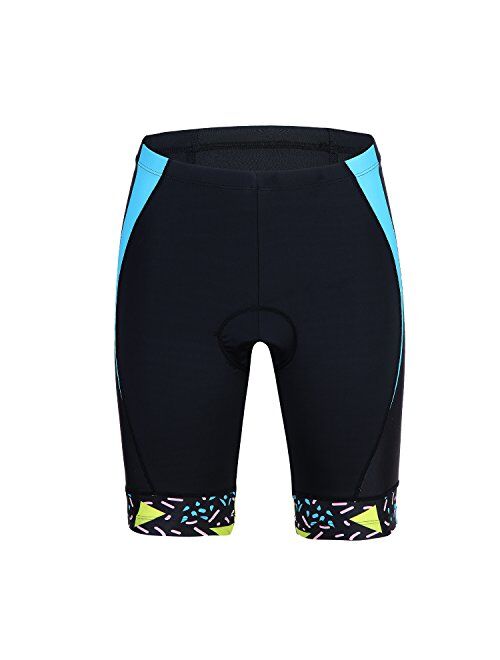 Anivivo Women Cycling Shorts 4D Gel,Bike Shorts Women with No-Slip Belt& Comfort Cycling Clothes