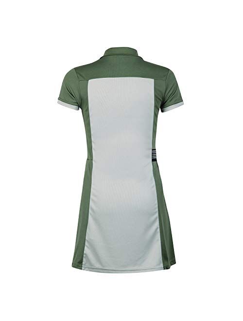 ANIVIVO Tennis Dress for Women with Pocket, Women Polo Golf Dress& Tennis Clothing for Women Sports Dress V-Neck