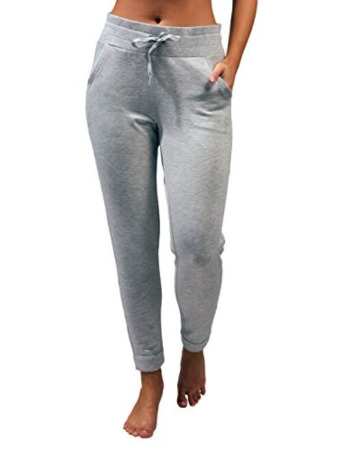 90 Degree By Reflex - Yoga Lounge Jogger Pants - Loungewear and Activewear