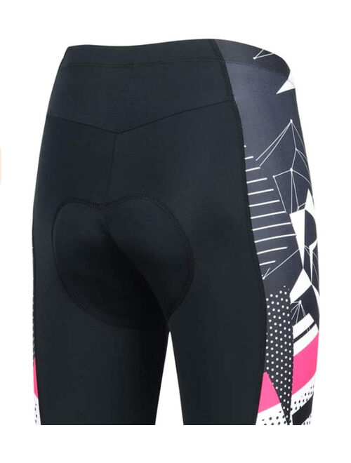Anivivo Women's Pink Size XL Cycling Shorts With 4D Gel Padding