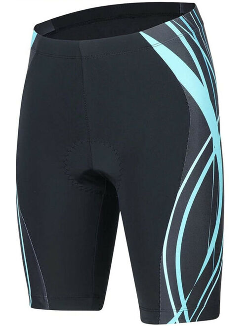 Anivivo Padded Cycling Shorts 4D Gel Bike Shorts No Slip Belt Size Small