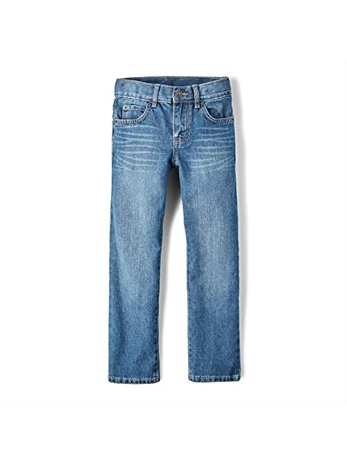 The Children's Place Boys' Basic Straight Jeans