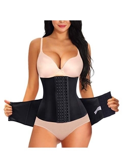 2 in 1 Postpartum Belly Wrap Girdle Pelvis Belt Waist Trainer Tummy Control Shapewear for Women