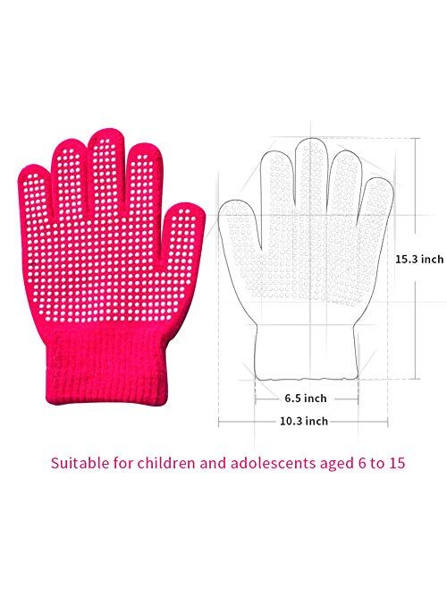 Children Anti-skid Magic Glove - Kids Magic-Stretch Gripper Gloves (Multicolor)