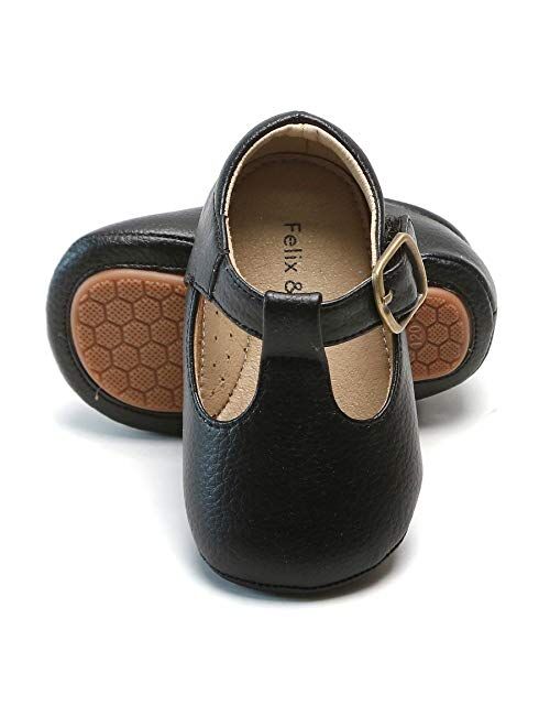Felix & Flora Soft Sole Leather Baby Walking Shoes
